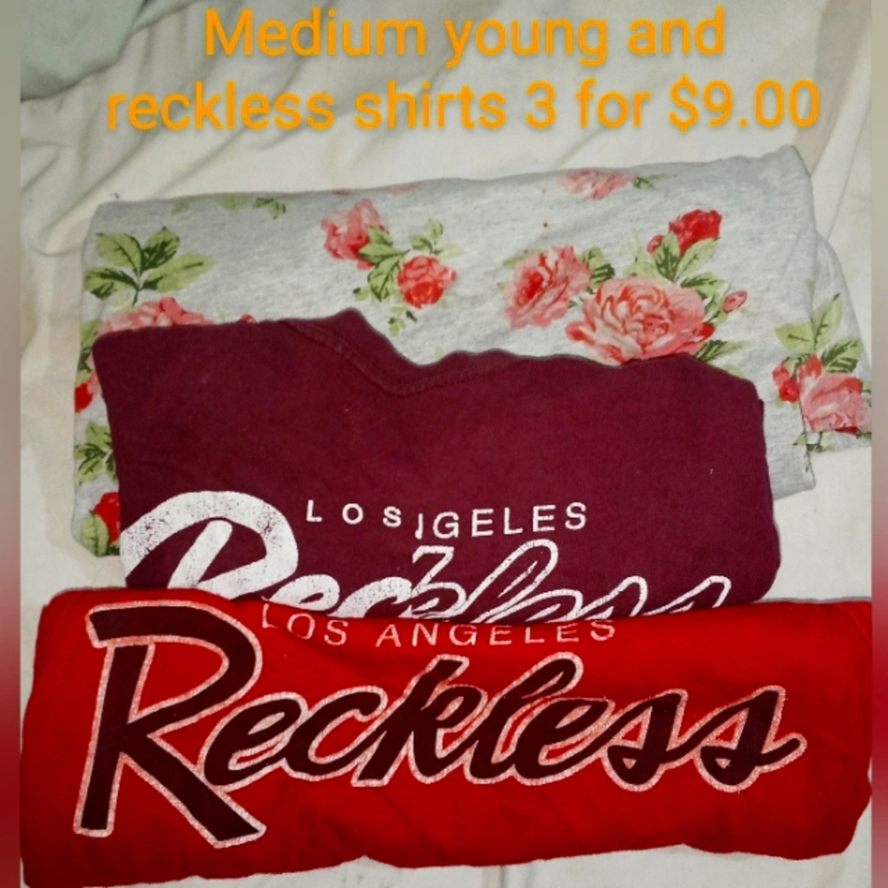 3 young and reckless shirts